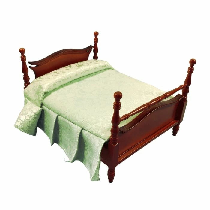 Victorian Pediment Double Bed