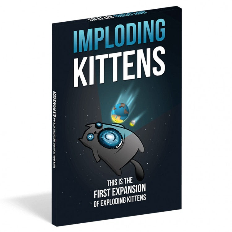 Exploding Kittens: Imploding Kittens Expansion (Not compatible with Pa