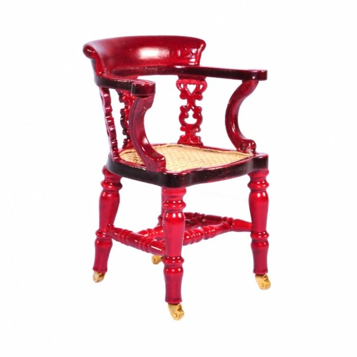 Mahogany Dickens Writing Chair