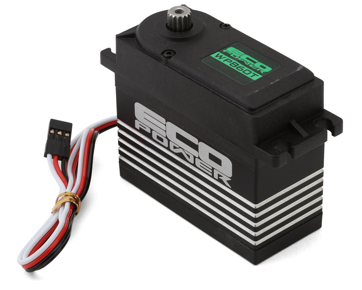 EcoPower WP860T 1/5 Scale Waterproof Metal Gear Servo for Large Scale ARRMA™, Axial™, HPI™, Losi™ & others