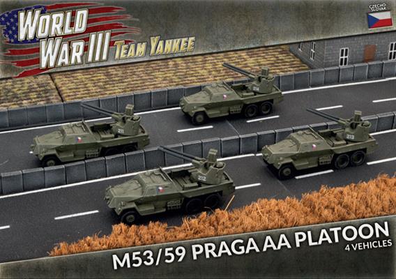 Flames of War: Team Yankee WW3: Czech (TWBX04) - M53/59 Praga AA Plato