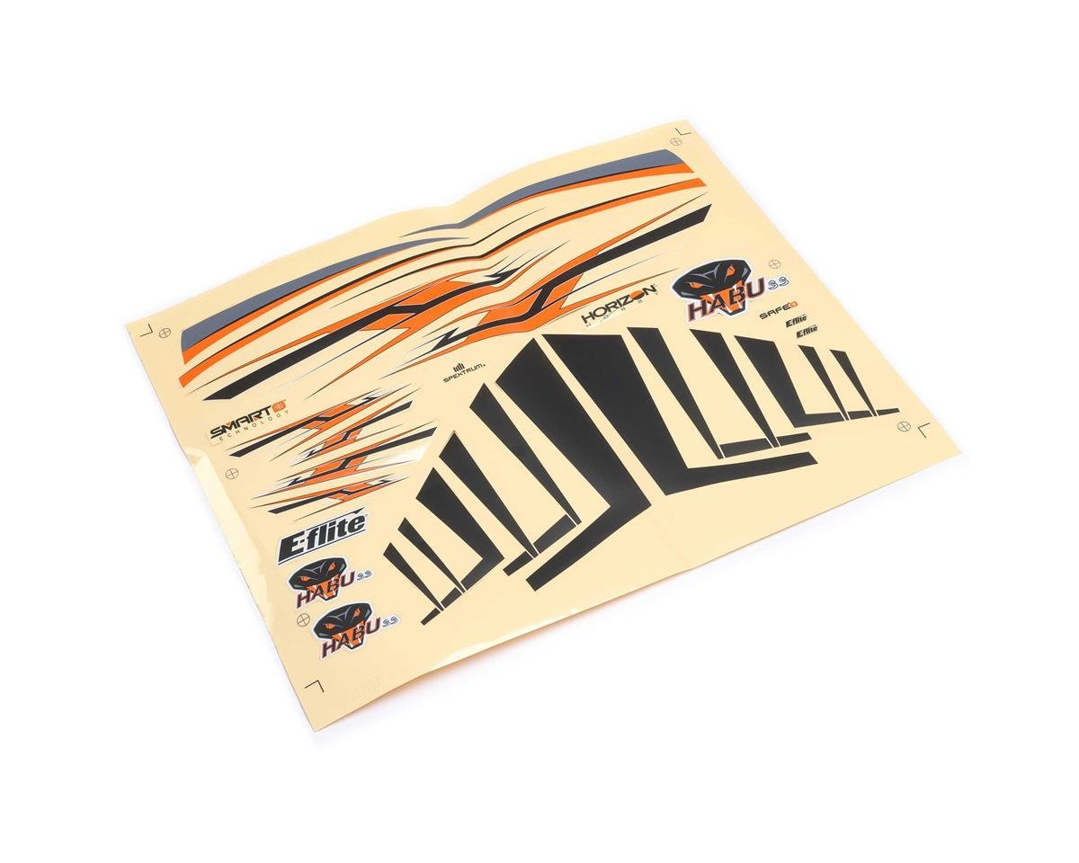 E-flite Decal Sheet: Habu SS 50mm EDF