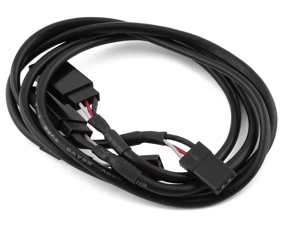 E-flite Shielded Servo Extension (2) (400mm)