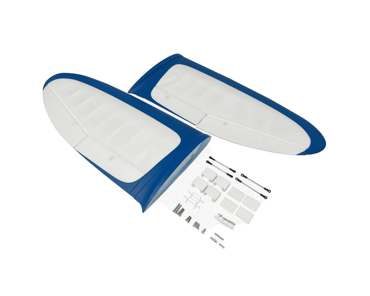 E-flite Painted Wing Set Left & Right: Commander mPd 1.4m