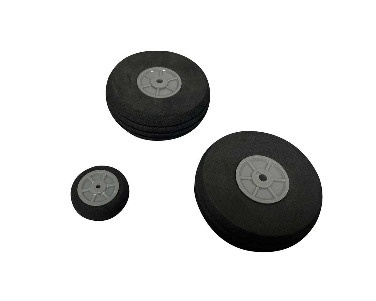 E-flite Wheels (2) 54mm (1) 25mm: Commander mPd 1.4m