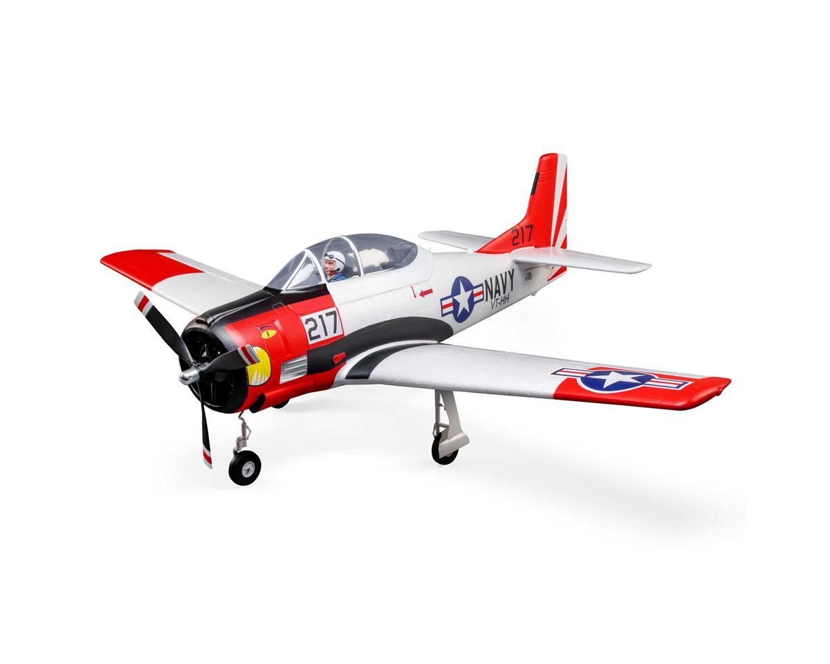 E-flite T-28 Trojan 1.2m Bind-N-Fly Basic Electric Airplane w/Smart ESC, AS3X & SAFE