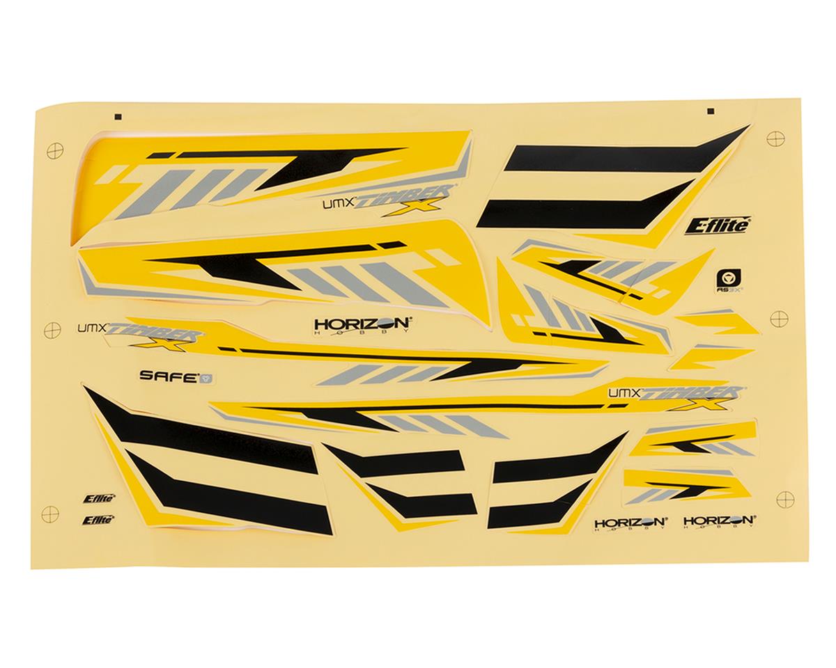 E-flite UMX Timber X Decal Set