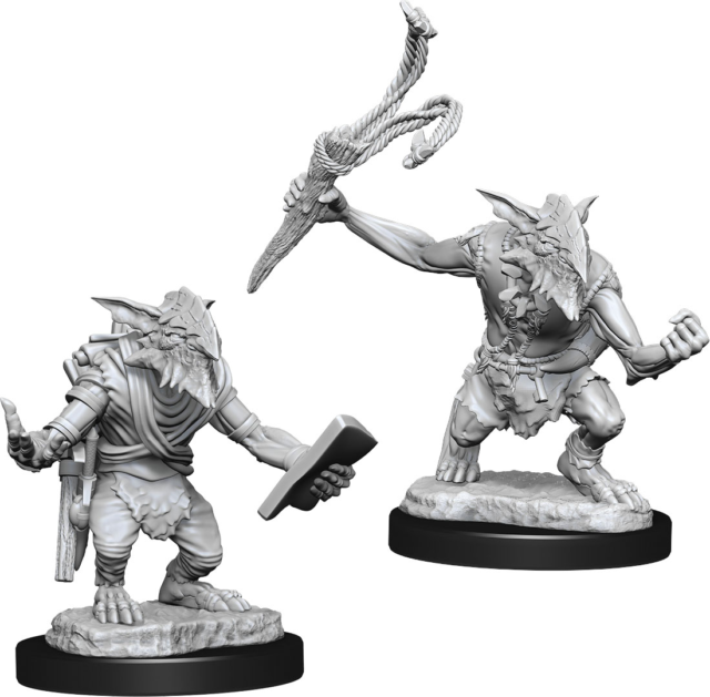 MTG: Unpainted Miniatures - Goblin Guide & Bushwhacker (90180)