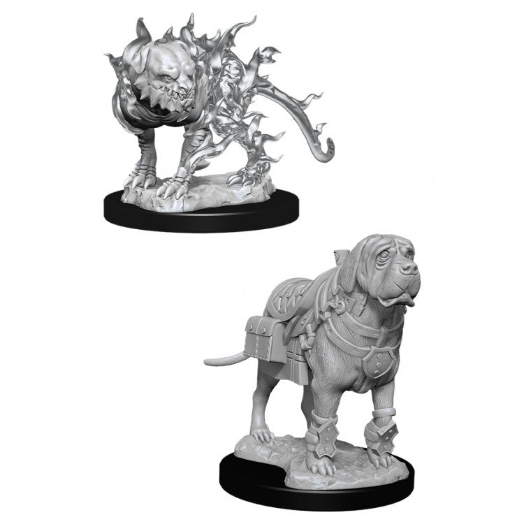 D&D: Nolzur's Marvelous Miniatures - Mastif & Shadow Mastif (90017)