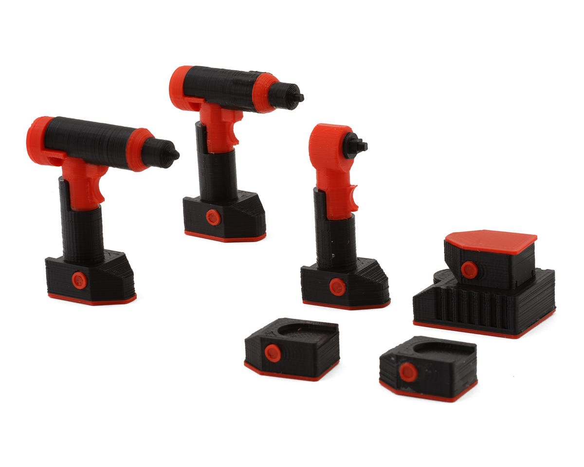 Exclusive RC 1/6 Scale Portable Power Tools Set (SCX6)