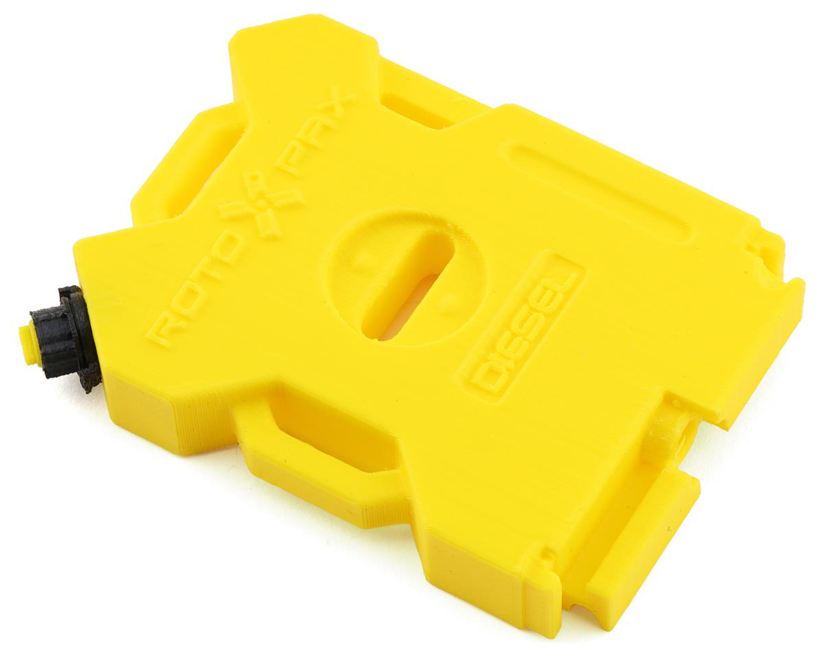 Exclusive RC SCX6 1/6 Scale 2 Gallon Rotopax (Yellow) (Miniature Scale Accessory)