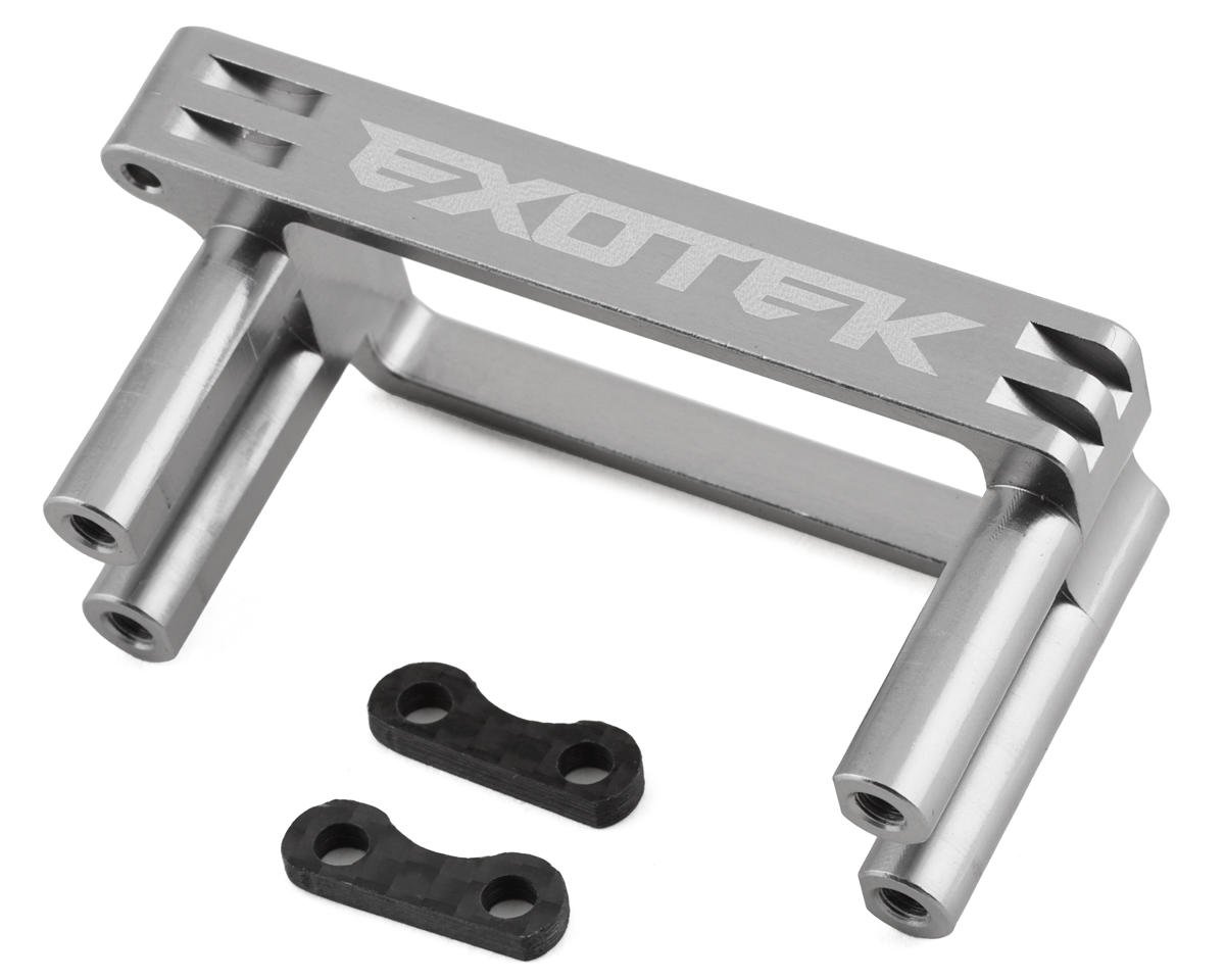 Exotek Tenacity/Lasernut Aluminum HD Servo Mount (Gun Metal)