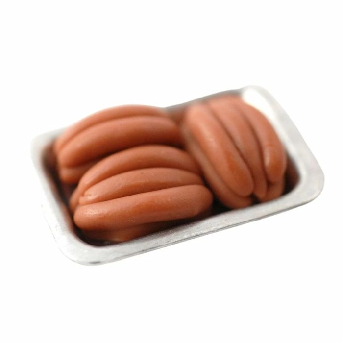 Sausages On Tray