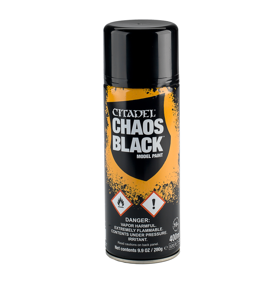 Citadel: Spray - Chaos Black Primer (400mL)
