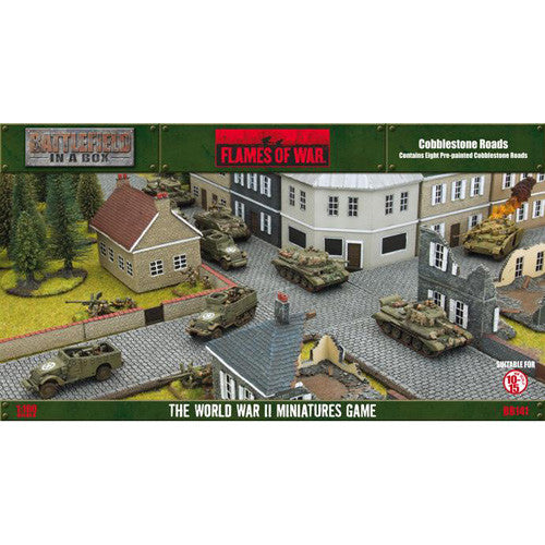 Flames of War: WWII: Battlefield in a Box (BB141) - Cobblestone Roads