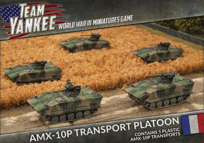 Flames of War: Team Yankee WW3: NATO (TNBX02) - AMX-10P Transport Plat