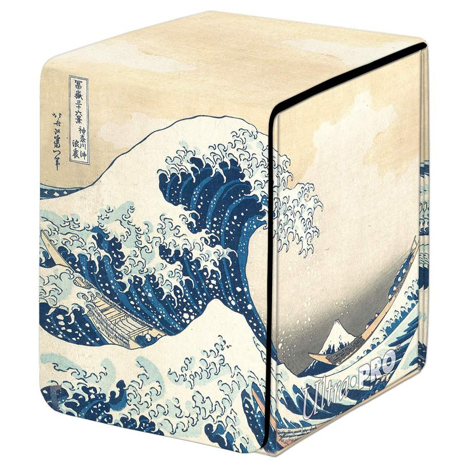Ultra-PRO: Alcove Flip Deck Box - Fine Art: The Great Wave Off Kanagaw