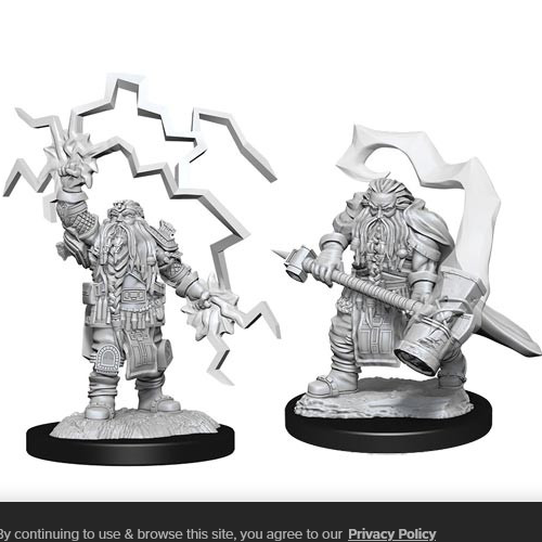 D&D: Nolzur's Marvelous Miniatures - Dwarf Cleric Male (90222)