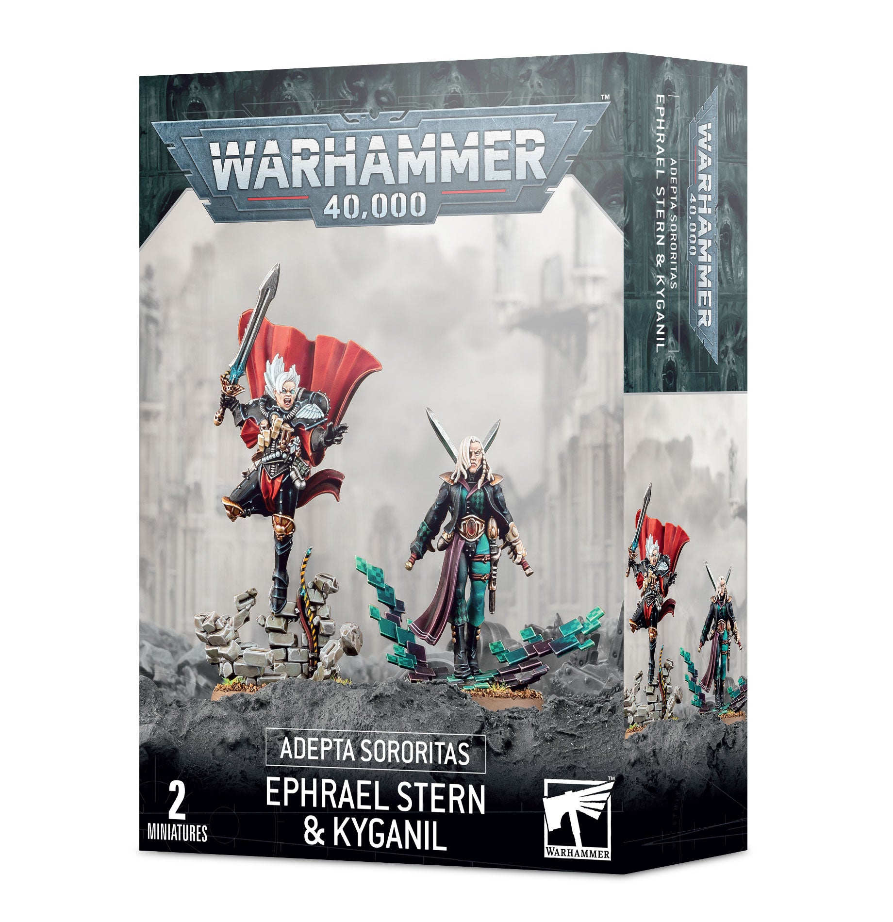 40K: Adepta Sororitas - Daemonifuge Ephrael Stern & Kyganil
