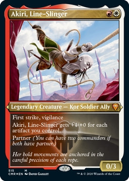 Akiri, Line-Slinger [#515 Etched Foil] (CMR-M)