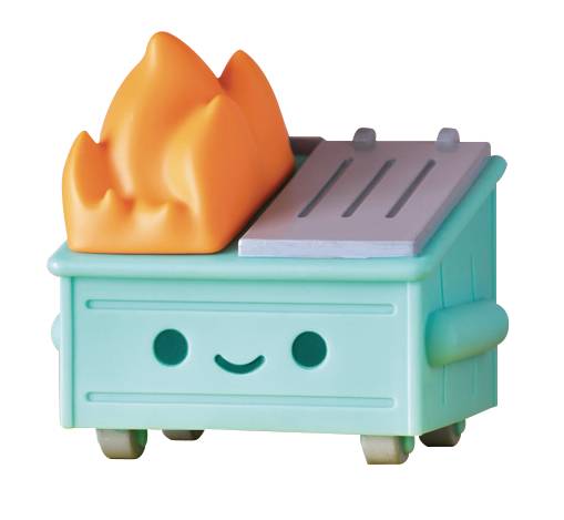 LIL DUMPSTER FIRE NIGHT LIGHT FIGURE