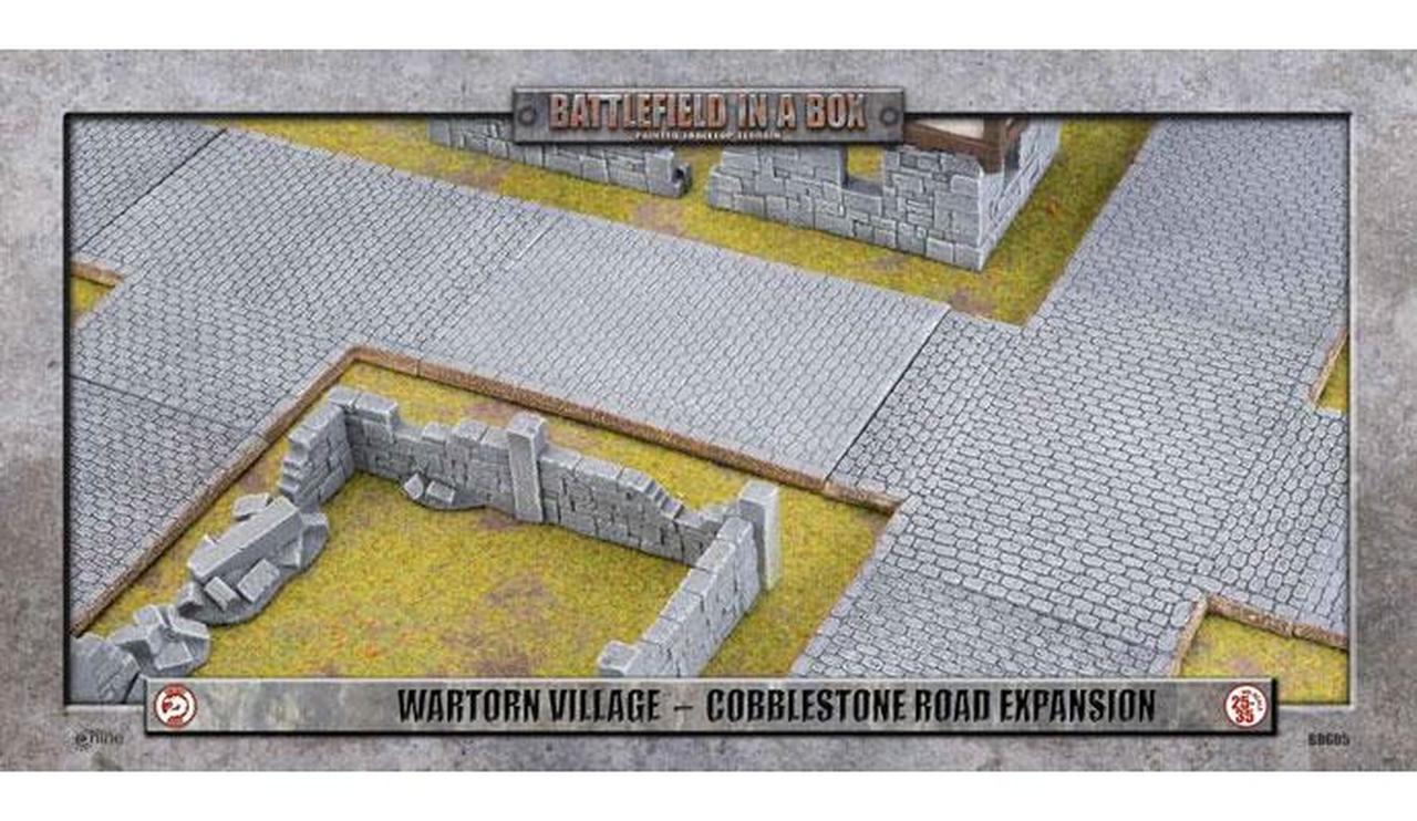 Battlefield in a Box (BB605) - Wartorn Village (Cobblestone Road Expan