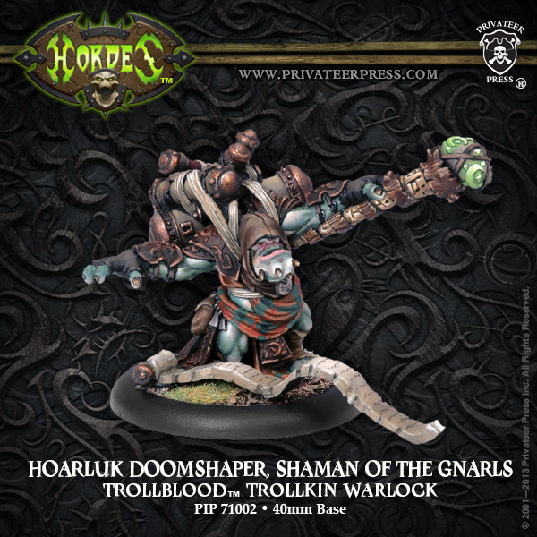 Hordes: Trollbloods - Haorluk Doomshaper, Shaman of the Gnarls, Warloc