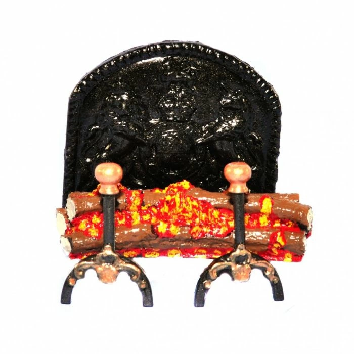 Log Dog with Fireback