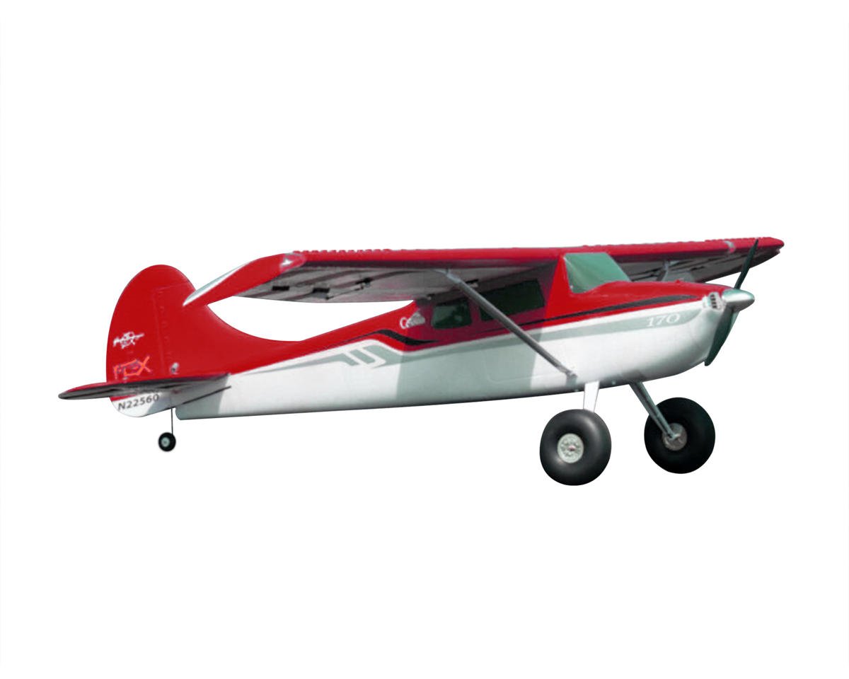 Flex Innovations Cessna 170 G2 60E Super PNP Electric Airplane (Maroon) (2204mm)