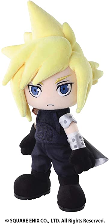 FINAL FANTASY VII CLOUD PLUSH ACTION DOLL