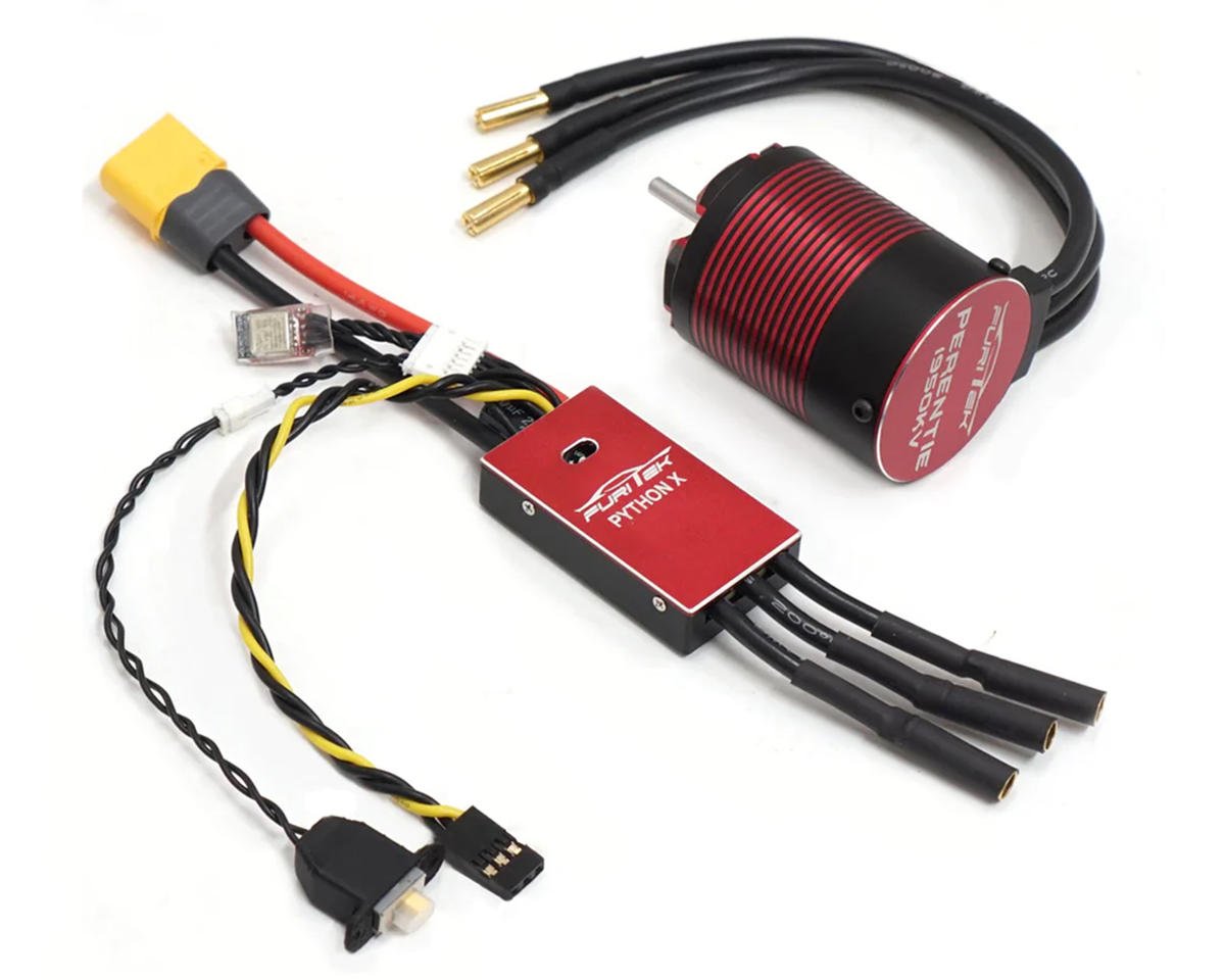 Furitek Python X 80A Brushless ESC & Motor Combo (Perentine) w/Wireless Module