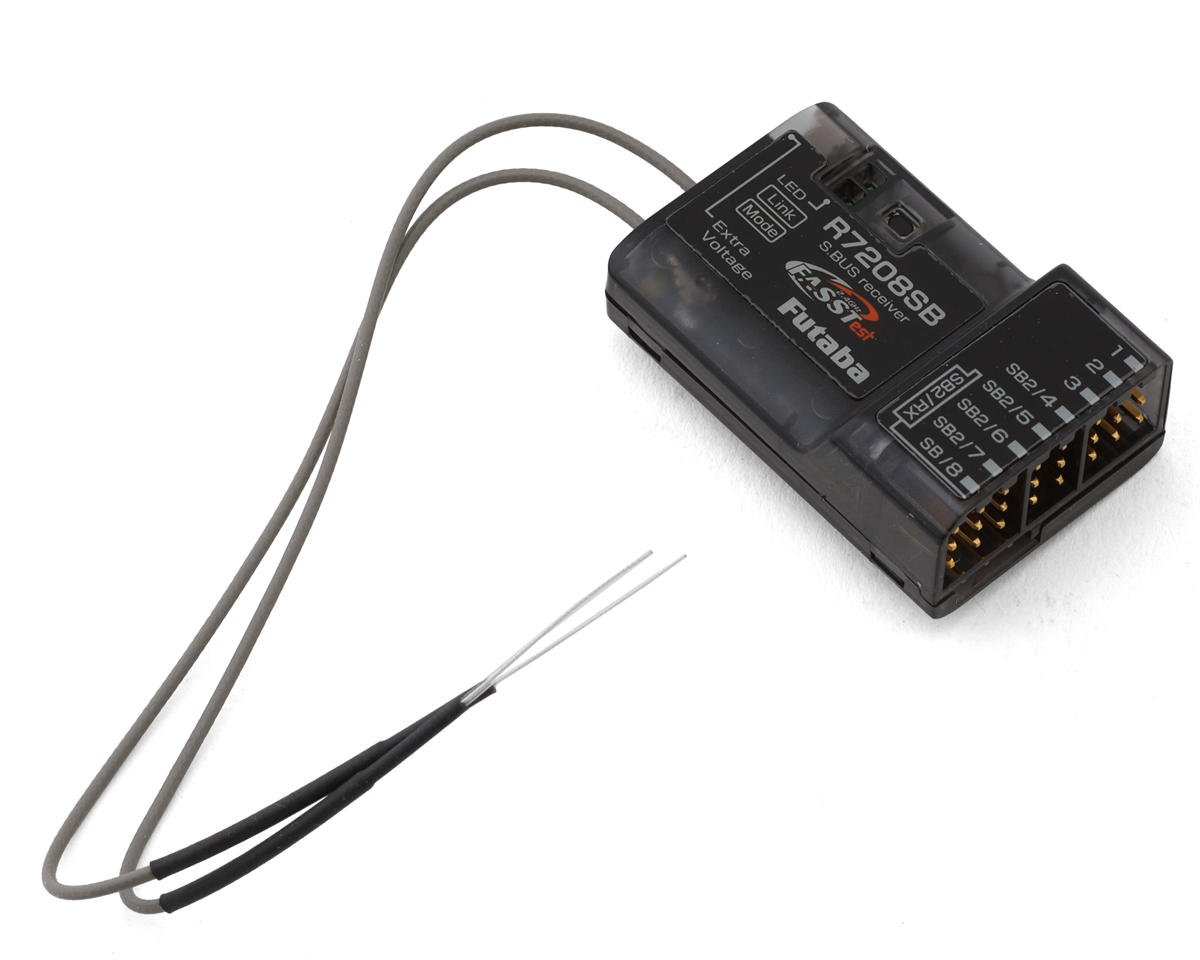 Futaba R7208SB 2.4GHz 8-Channel T-FHSS S.BUS2 Telemetry Receiver