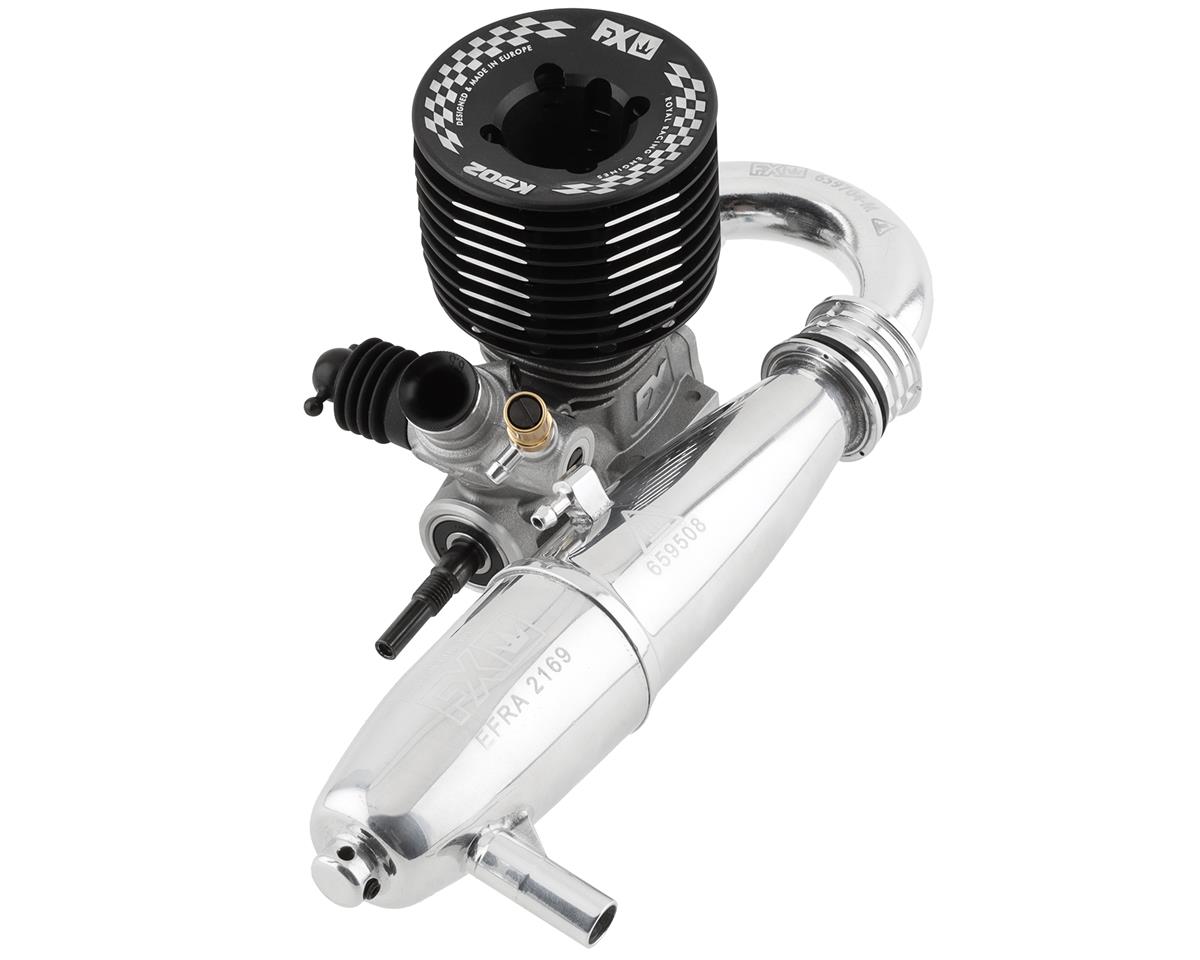 FX Engines K502 DLC .21 5-Port Off-Road Buggy Engine Combo w/2131 Tuned Pipe