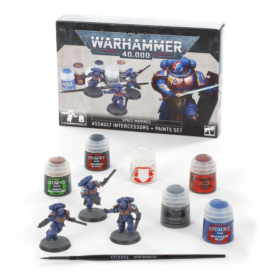 40K: Space Marine Paint Set (9th) (OOP)