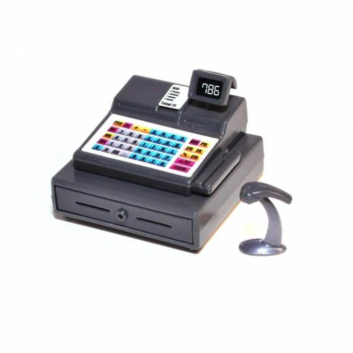 Modern Cash Register with Scanner