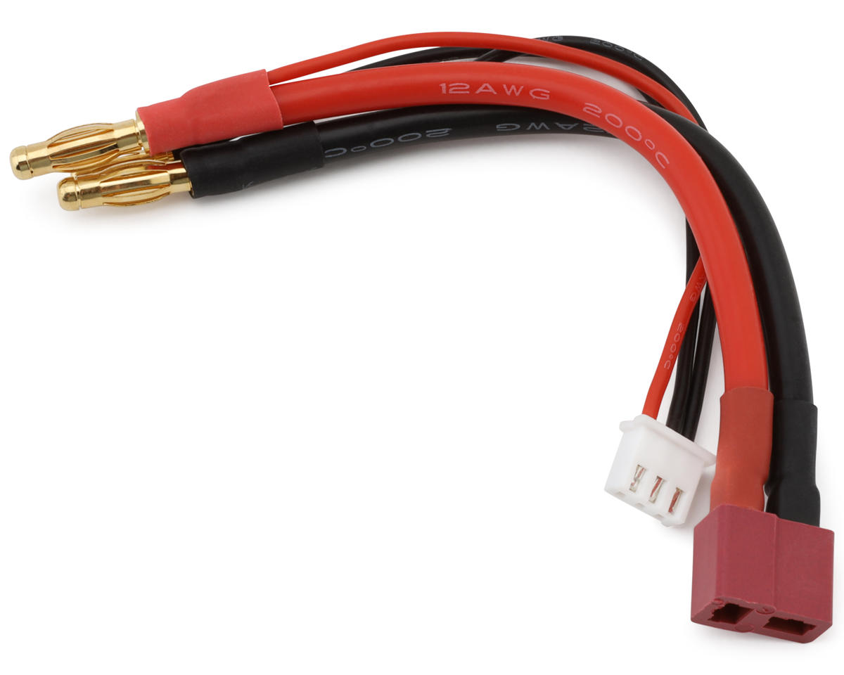 Gens Ace 2S Charge/Balance Adapter (4.0mm Bullet to Deans)