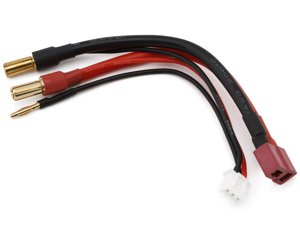 Gens Ace 2S Charge/Balance Adapter (5.0mm Bullet to Deans)