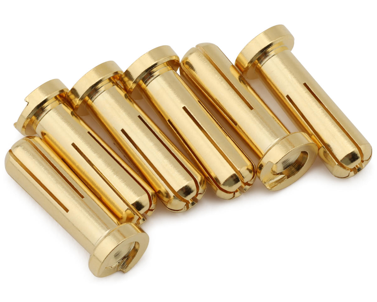Gens Ace 5.0mm "Flat" Bullet Connector (6 Male)