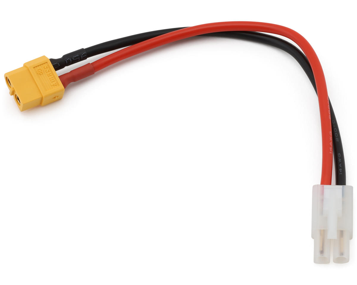 Gens Ace XT60 Female to Tamiya Male Adapter Cable (14AWG)