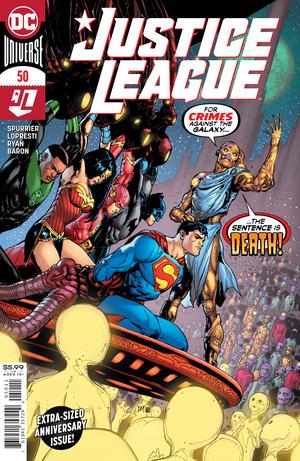 JUSTICE LEAGUE #50 CVR A DOUG MAHNKE