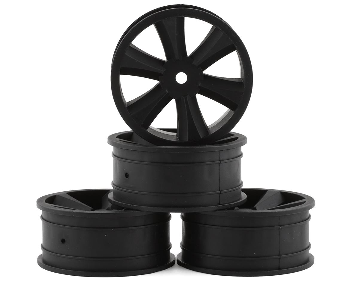 Gravity RC GT Spoke Touring Car Wheels (Black) (4) w/12mm Hex