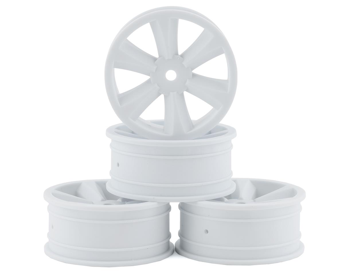 Gravity RC GT Spoke Touring Car Wheels (White) (4) w/12mm Hex