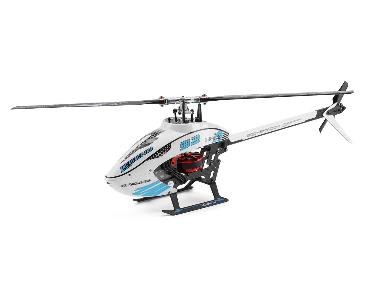 GooSky S2 BNF Micro Electric Helicopter (White)