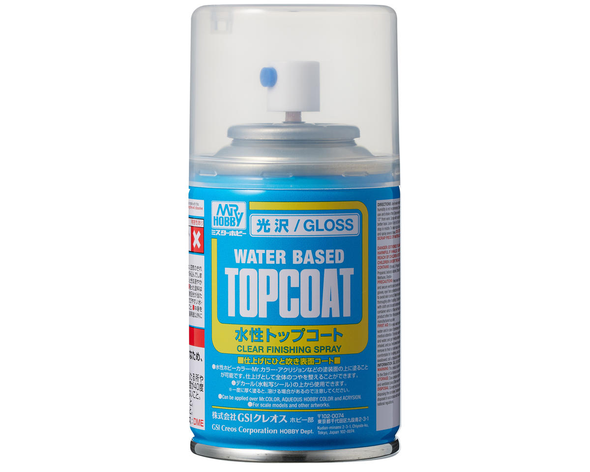 GSI Creos Mr. Hobby Mr. Hobby Top Coat Gloss Spray (86ml)