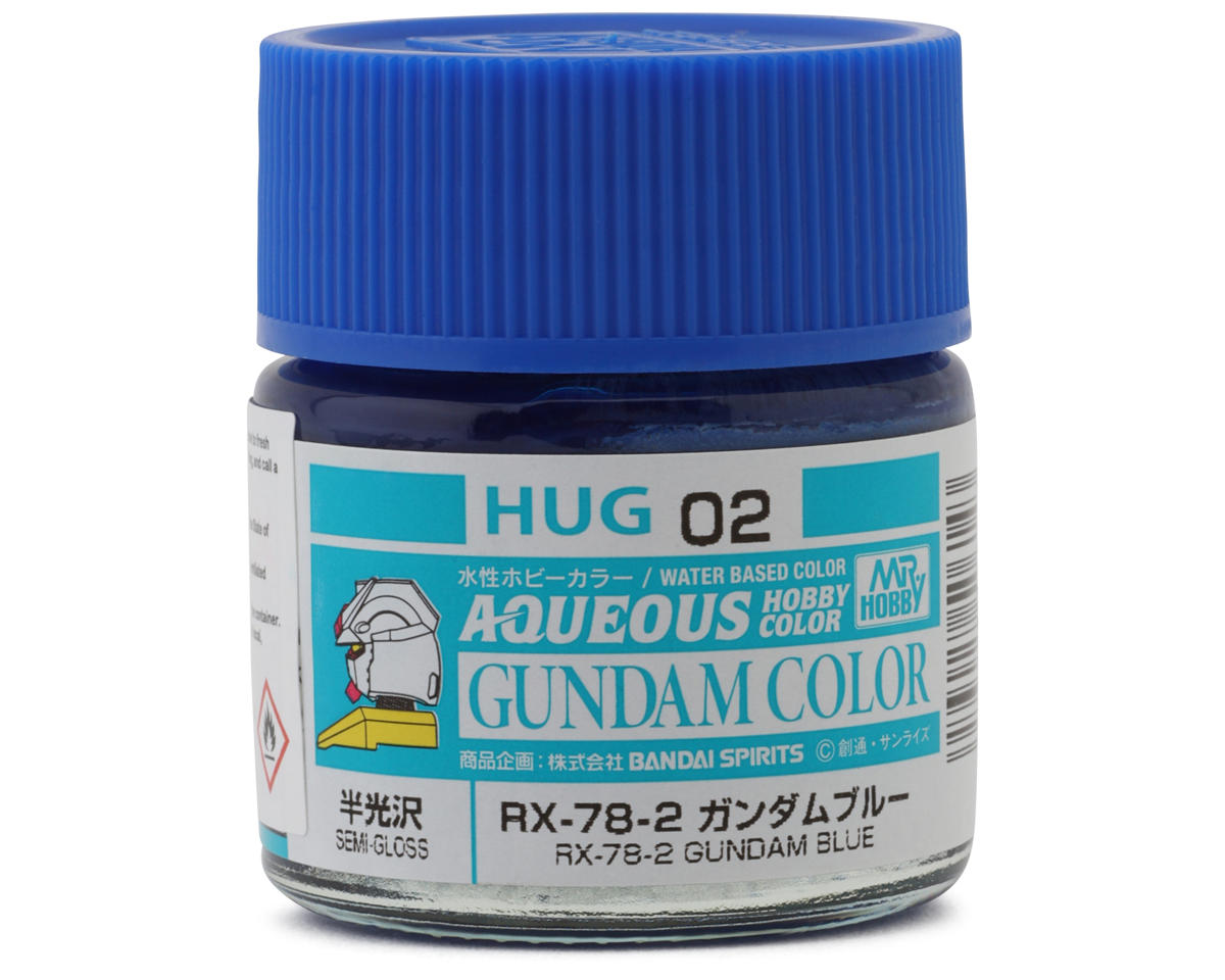 GSI Creos Mr. Hobby "Aqueous Gundam Color" Acrylic paint (RX-78-2 Gundam Blue) (10ml) (Semi Gloss)