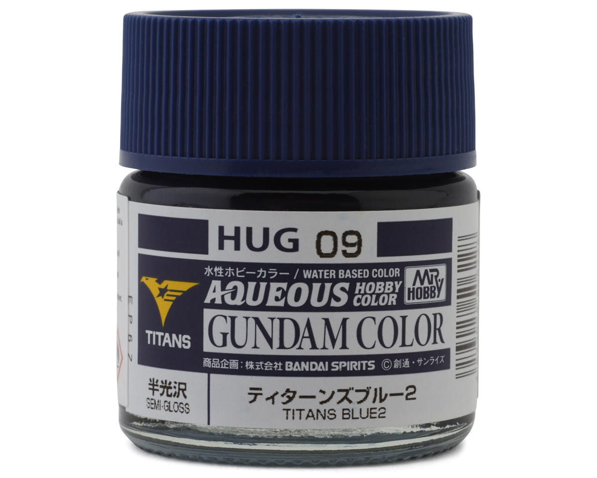 GSI Creos Mr. Hobby "Aqueous Gundam Color" Acrylic paint (Titans Gundam Blue 2) (10ml)