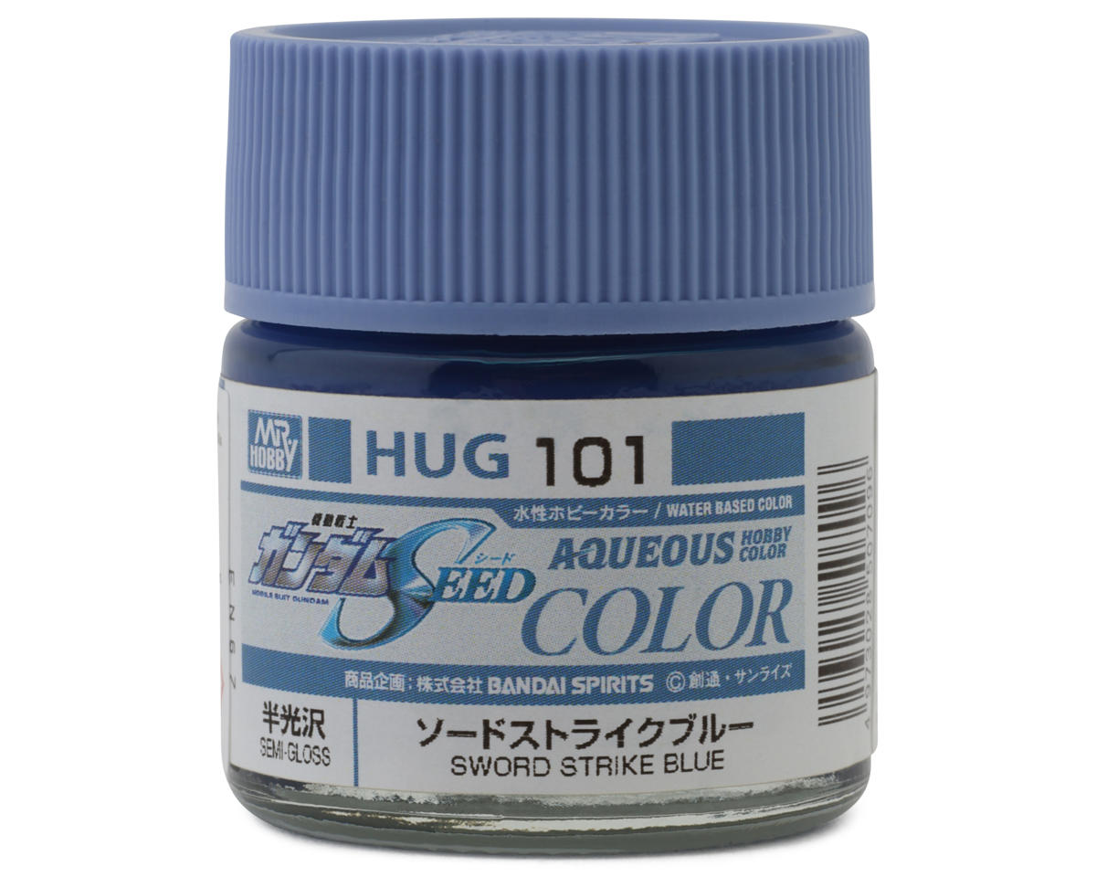 GSI Creos Mr. Hobby "Aqueous Gundam Color" Acrylic paint (Sword Strike Gundam Blue) (10ml) (Semi Gloss)