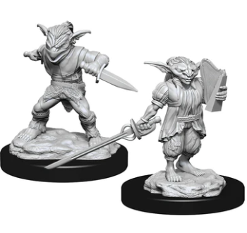 D&D: Nolzur's Marvelous Miniatures - Male Goblin Rogue and Female Bard