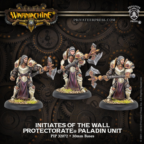 Warmachine: Protectorate - Initiates of the Order of the Wall, Unit (3