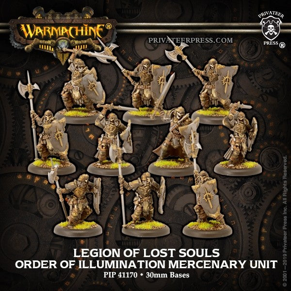 Warmachine: Mercenaries - Morrowan: Legion of Lost Souls, Unit (10 Met